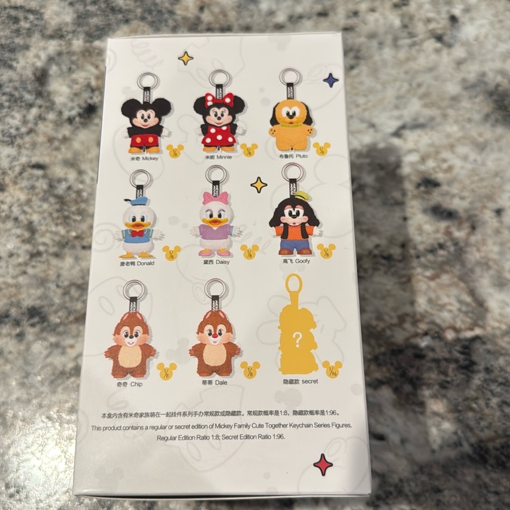NEW IN BOX! Pop Mart Disney Mickey Family Together Series Plush Keychain Dale - Picture 5 of 7
